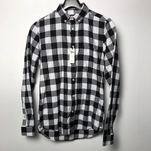 NWT River Island XS plaid flannel shirt